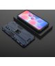 Xiaomi Poco F3 / Mi 11i Hoesje Back Cover Magnetische Kickstand Blauw