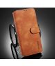 Xiaomi Redmi 9T Hoesje Retro Wallet Book Case Bruin