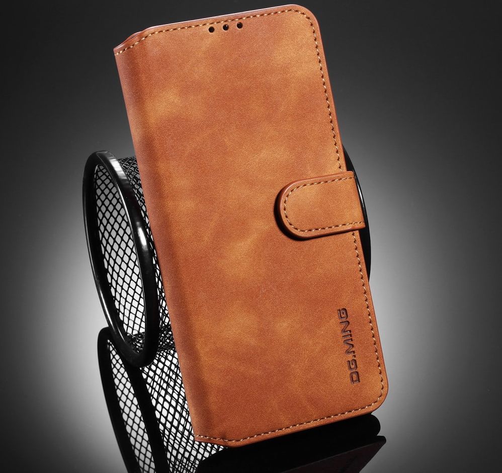 Xiaomi Redmi 9T Hoesje Retro Wallet Book Case Bruin afbeelding 9