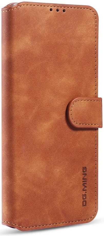 Xiaomi Redmi 9T Hoesje Retro Wallet Book Case Bruin afbeelding 11