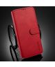 Xiaomi Redmi 9T Hoesje Retro Wallet Book Case Rood