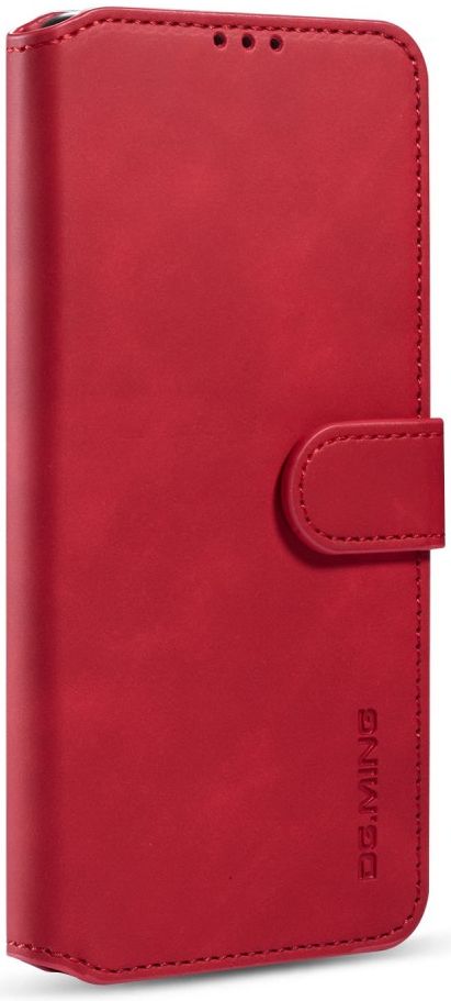 Xiaomi Redmi 9T Hoesje Retro Wallet Book Case Rood afbeelding 6