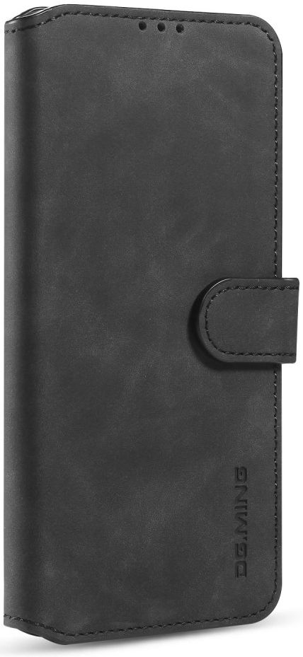 Xiaomi Redmi 9T Hoesje Retro Wallet Book Case Zwart afbeelding 6
