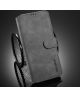 Xiaomi Redmi 9T Hoesje Retro Wallet Book Case Grijs