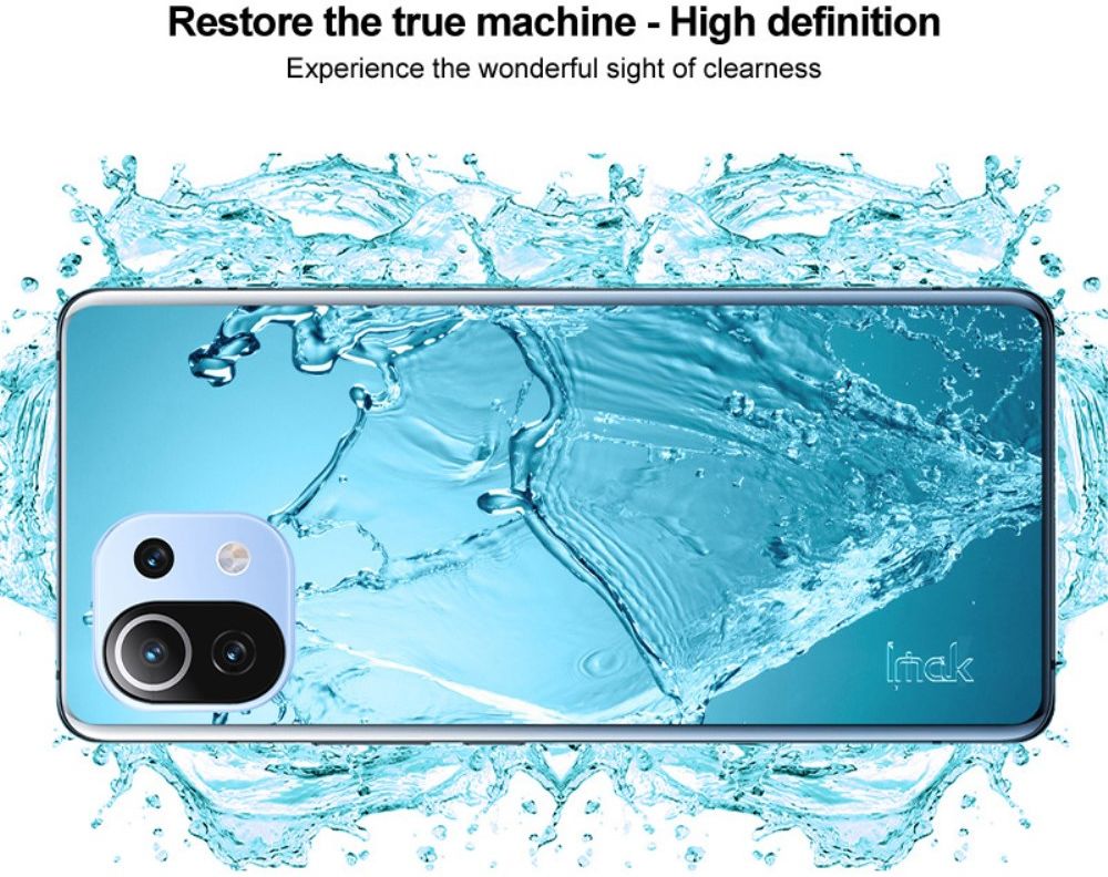 IMAK Xiaomi Mi 11 Lite 4G/5G (NE) Hoesje Flexibel Dun TPU Transparant afbeelding 8