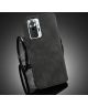 Xiaomi Redmi Note 10 Pro Hoesje Retro Wallet Book Case Zwart