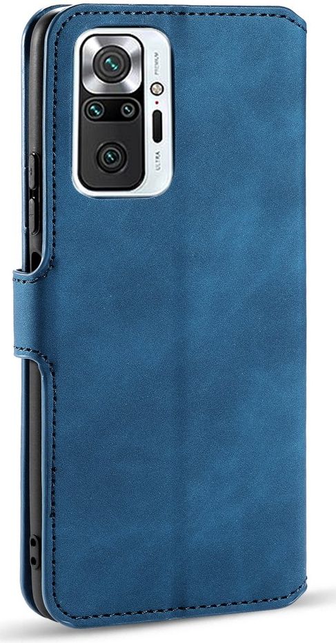 Xiaomi Redmi Note 10 Pro Hoesje Retro Wallet Book Case Blauw afbeelding 6