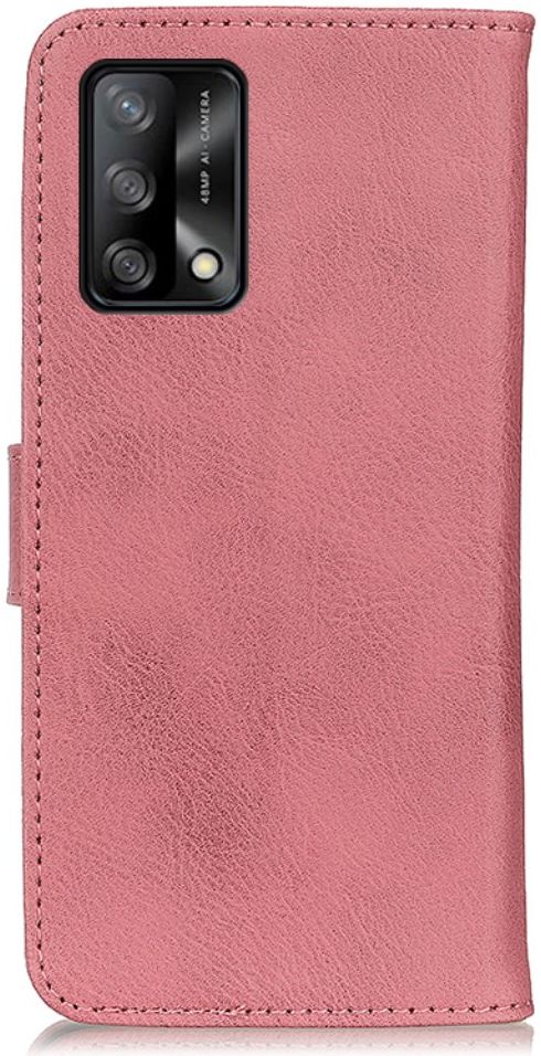 KHAZNEH Oppo A74 4G Hoesje Portemonnee Book Case Kunstleer Roze afbeelding 3