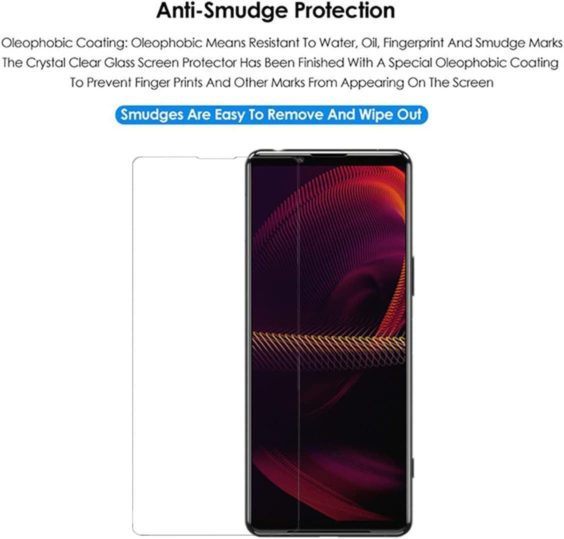 Sony Xperia 1 III Screen Protector Ultra Clear Display Folie afbeelding 3