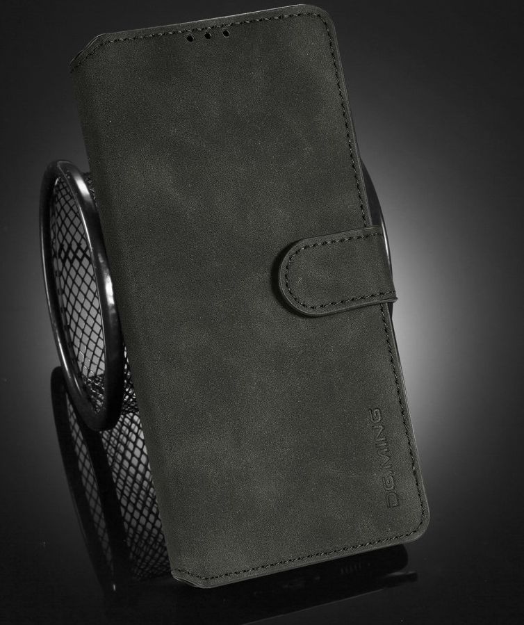 DG Ming OnePlus 9 Hoesje Retro Wallet Book Case Zwart afbeelding 8
