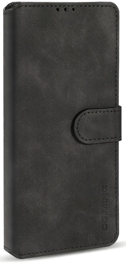 DG Ming OnePlus 9 Hoesje Retro Wallet Book Case Zwart afbeelding 4