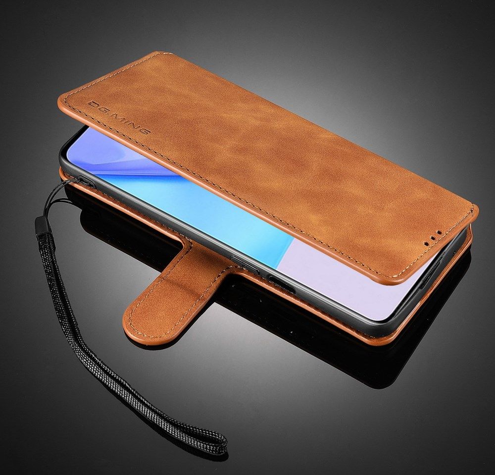 DG Ming OnePlus 9 Hoesje Retro Wallet Book Case Bruin afbeelding 8