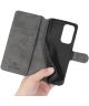 DG Ming OnePlus 9 Hoesje Retro Wallet Book Case Grijs