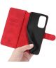 DG Ming OnePlus 9 Hoesje Retro Wallet Book Case Rood