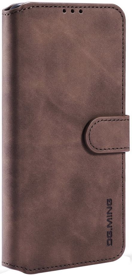 DG Ming OnePlus 9 Hoesje Retro Wallet Book Case Coffee afbeelding 4
