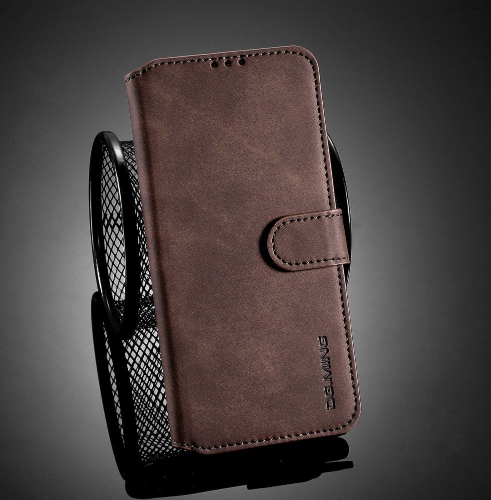 DG Ming OnePlus 9 Hoesje Retro Wallet Book Case Coffee afbeelding 8