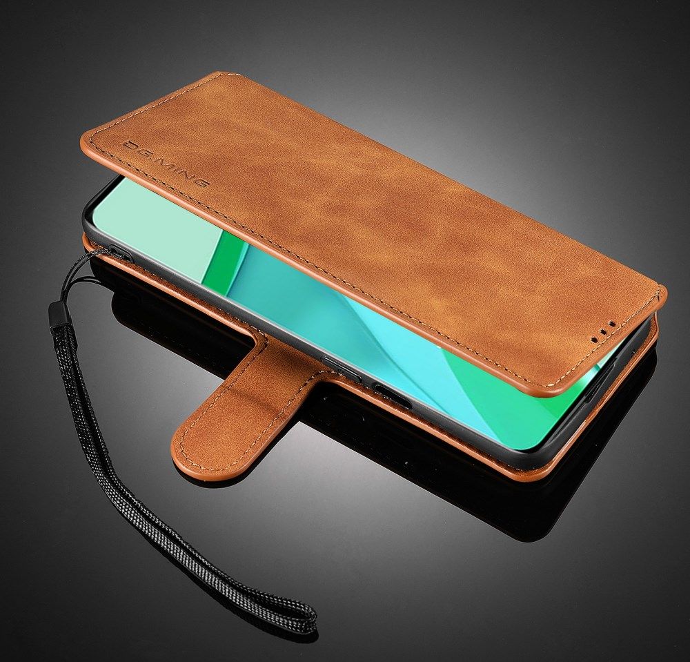 DG Ming OnePlus 9 Pro Hoesje Retro Wallet Book Case Bruin afbeelding 9