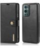 OnePlus 9 Pro Hoesje 2-in-1 Book Case en Back Cover Zwart
