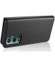 OnePlus 9 Pro Hoesje 2-in-1 Book Case en Back Cover Zwart