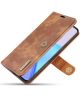 OnePlus 9 Hoesje 2-in-1 Book Case en Back Cover Bruin