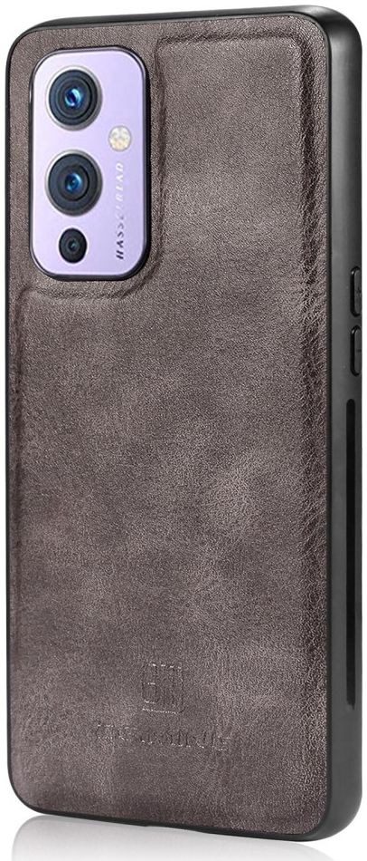 OnePlus 9 Hoesje 2-in-1 Book Case en Back Cover Grijs afbeelding 9