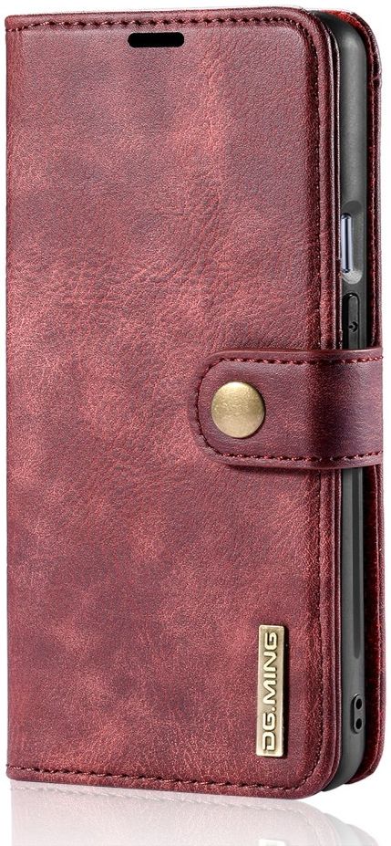 OnePlus 9 Hoesje 2-in-1 Book Case en Back Cover Rood afbeelding 7