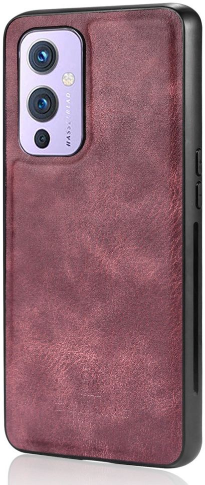 OnePlus 9 Hoesje 2-in-1 Book Case en Back Cover Rood afbeelding 9