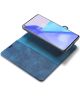 OnePlus 9 Hoesje 2-in-1 Book Case en Back Cover Blauw