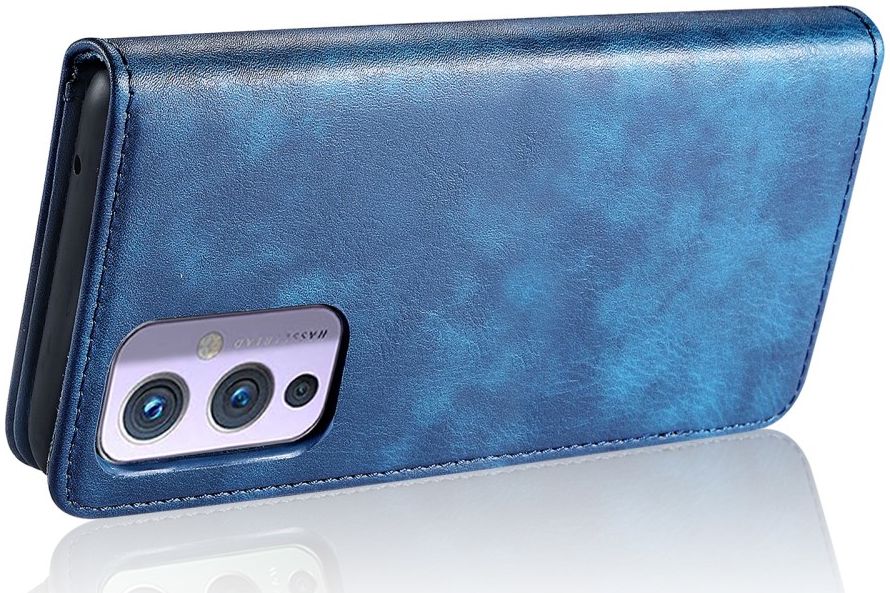 OnePlus 9 Hoesje 2-in-1 Book Case en Back Cover Blauw afbeelding 11