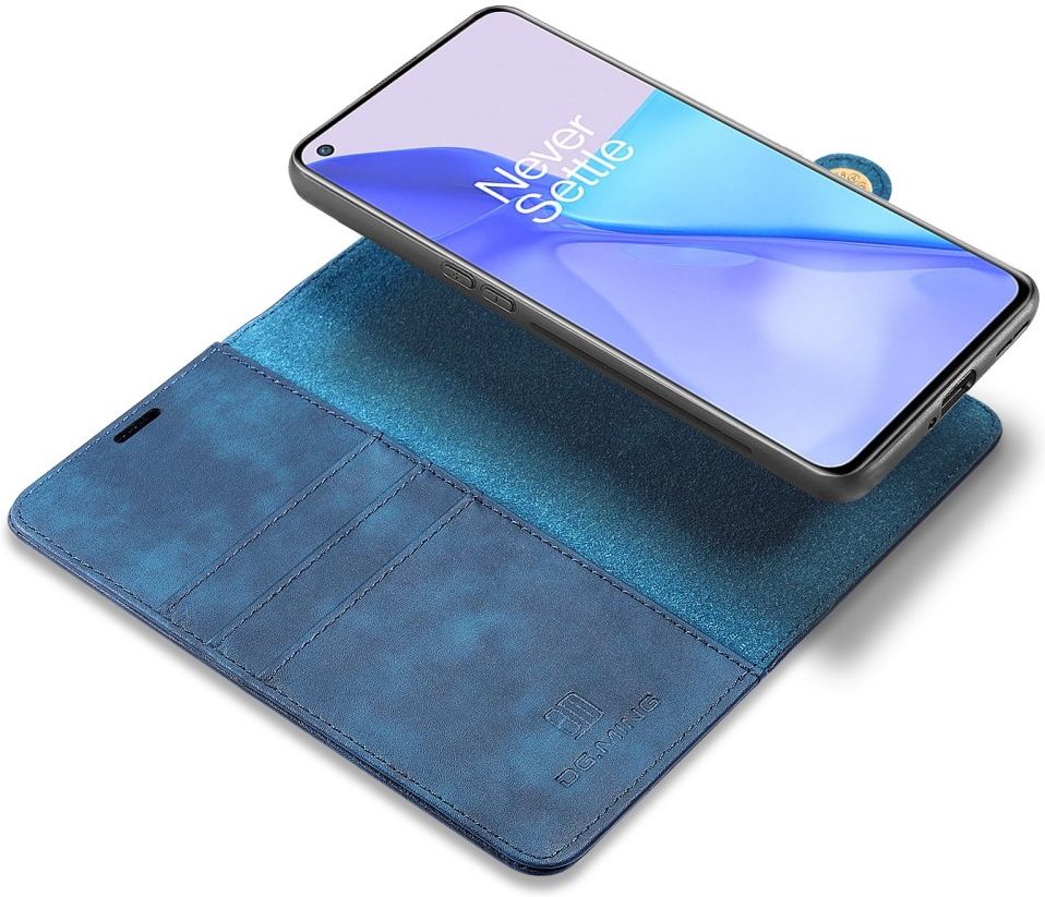 OnePlus 9 Hoesje 2-in-1 Book Case en Back Cover Blauw afbeelding 1