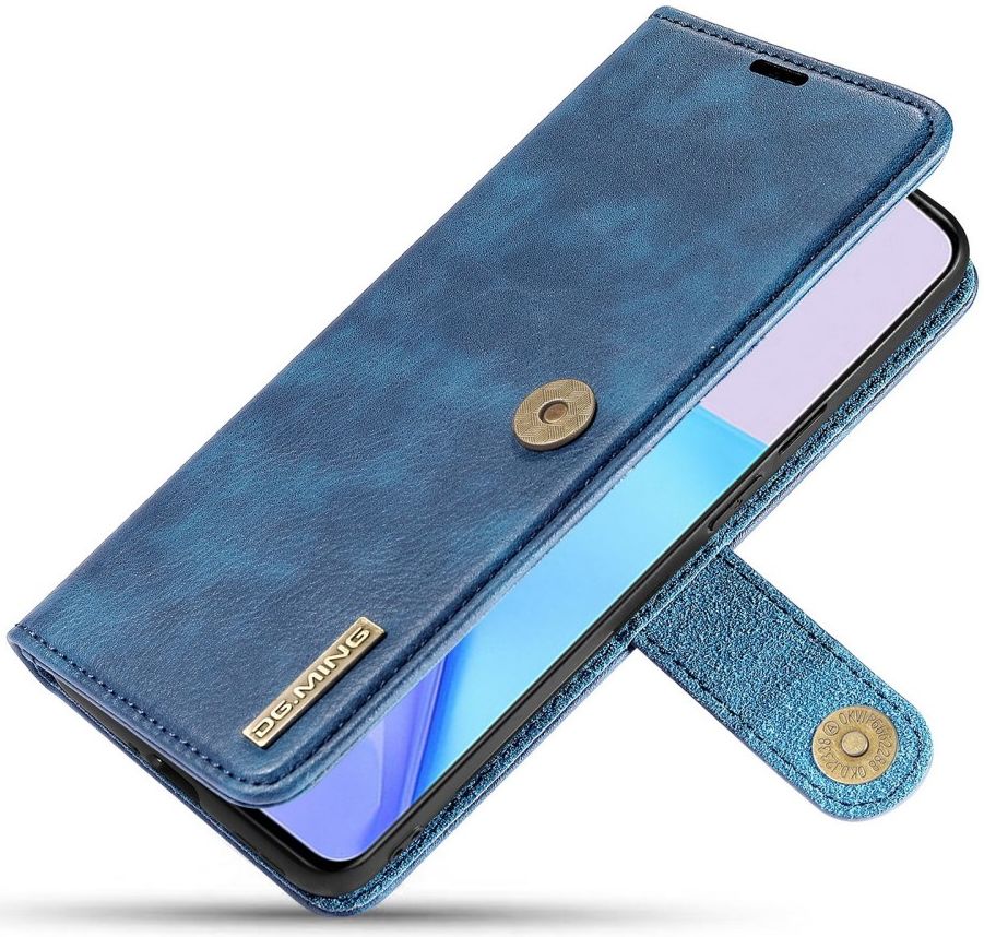 OnePlus 9 Hoesje 2-in-1 Book Case en Back Cover Blauw afbeelding 4