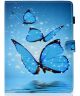 Samsung Galaxy Tab A 7.0 (2016) Hoes Wallet Book Case Vlinder Print