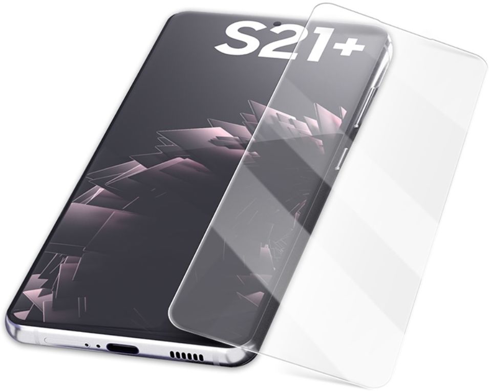 Samsung Galaxy S21 Plus Screen Protector Tempered UV Glass Full Cover afbeelding 9