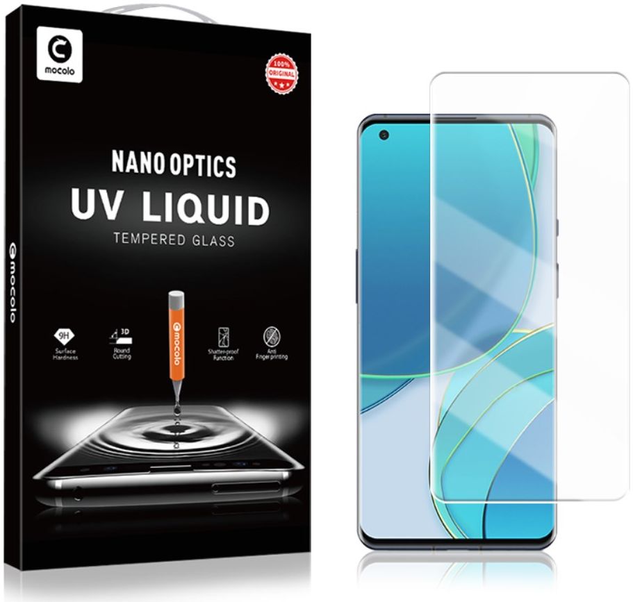 Oneplus 9 Pro Screen Protector Tempered Uv Glass Volledig Dekkend