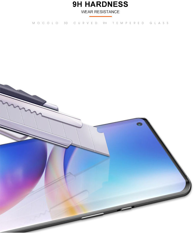 OnePlus 9 Pro Screen Protector Tempered UV Glass Volledig Dekkend afbeelding 7