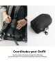 Ringke Mini Pouch Two Pocket Opbergtas voor AirPods/Galaxy Buds Zwart