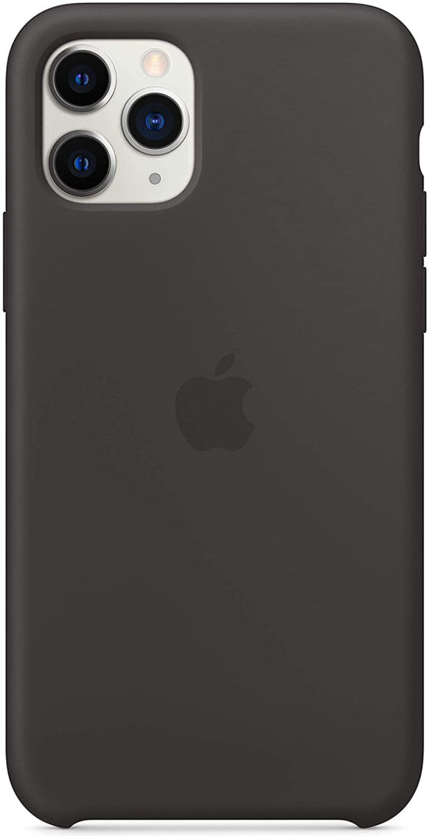 Origineel Apple iPhone 11 Pro Hoesje Siliconen Back Cover Zwart afbeelding 1