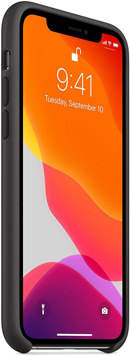 Origineel Apple iPhone 11 Pro Hoesje Siliconen Back Cover Zwart afbeelding 4
