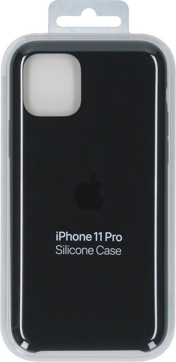 Origineel Apple iPhone 11 Pro Hoesje Siliconen Back Cover Zwart afbeelding 7