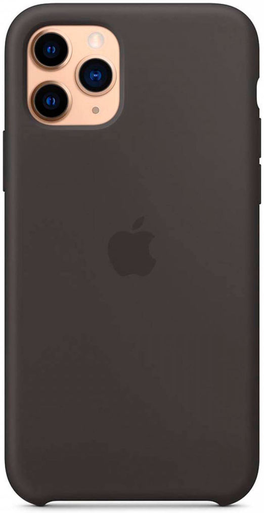Origineel Apple iPhone 11 Pro Hoesje Siliconen Back Cover Zwart afbeelding 8