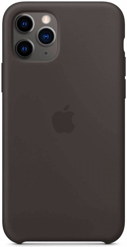 Origineel Apple iPhone 11 Pro Hoesje Siliconen Back Cover Zwart afbeelding 9
