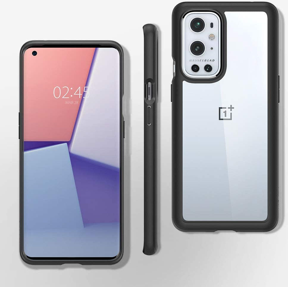 Spigen Ultra Hybrid OnePlus 9 Pro Hoesje Back Cover Zwart afbeelding 8