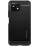 Spigen Rugged Armor Xiaomi Mi 11 Lite 4G / 5G Hoesje Back Cover Zwart