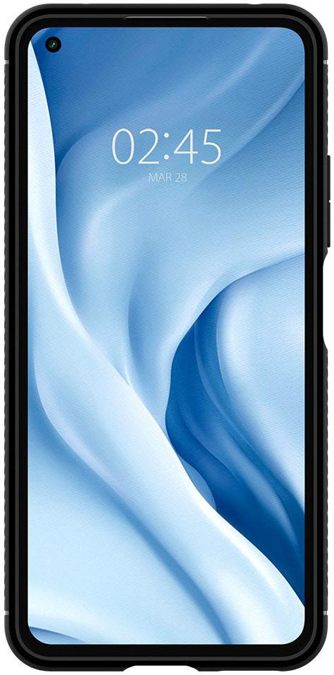 Spigen Rugged Armor Xiaomi Mi 11 Lite 4G / 5G Hoesje Back Cover Zwart afbeelding 5