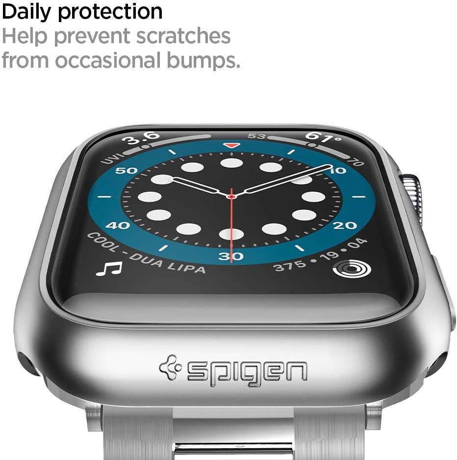 Spigen Thin Fit Apple Watch 40MM Hoesje Hard Plastic Bumper Grijs afbeelding 7