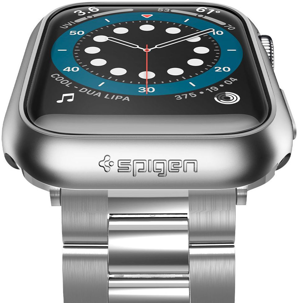 Spigen Thin Fit Apple Watch 40MM Hoesje Hard Plastic Bumper Grijs afbeelding 11