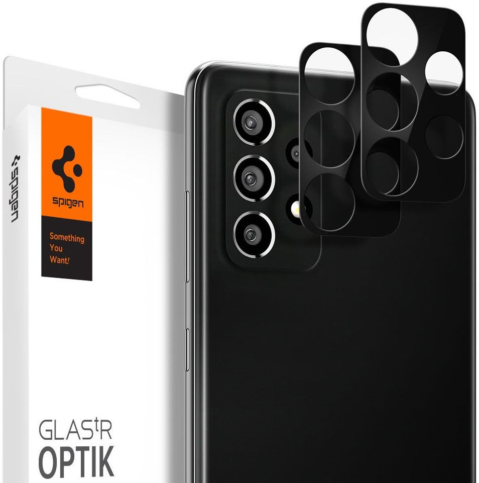 Spigen Optik Samsung Galaxy A72 Camera Lens Protector (2-Pack) afbeelding 1