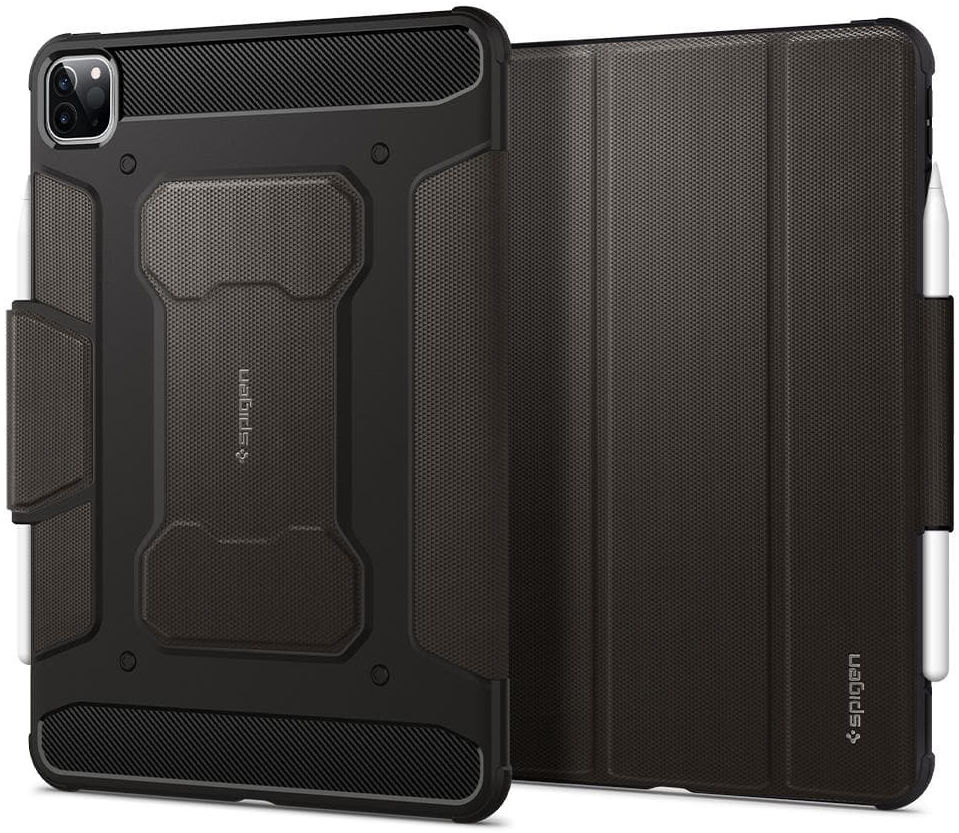 Spigen Rugged Armor Pro Apple iPad Pro 11 (2018/2020/2021) Hoes Grijs afbeelding 2