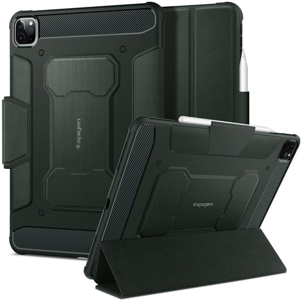 Spigen Rugged Armor Pro Apple iPad Pro 11 (2018/2020/2021) Hoes Groen afbeelding 10