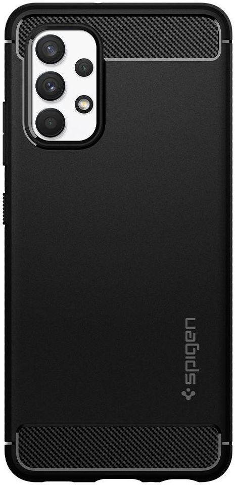 Spigen Rugged Armor Samsung Galaxy A32 5G Hoesje Back Cover Zwart afbeelding 4